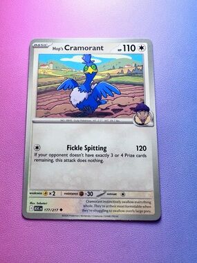 hop’s cramorant - 177/217 (uncommon) — pokemon: ascended heroes